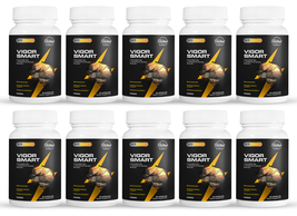 10 Pack Vigor Smart, ayuda a la concentación y el enfoque-60 Cápsulas x10 - £208.59 GBP