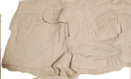1955 Vintage White Plaid Shorts - Women&#39;s Size 7 - £13.58 GBP