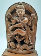 Wonderful Vintage Carved Figure of Shiva Standing on Apasmara - £54.35 GBP