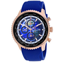 Seapro Men&#39;s Meridian World Timer GMT Blue Dial Watch - SP7522 - £258.19 GBP
