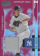 2003 Leaf Certified Materials Red Materials Mike Mussina 127 Yankees 166/250 - £3.93 GBP