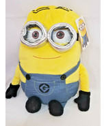 DESPICABLE ME 2 MINION DAVE 19&quot; PLUSH PILLOW WITH 3D EYES BRAND NEW WITH... - $19.79