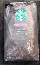 2 Starbucks French Roast Dark Whole Bean 100% Arabica Coffee 40 Oz(See Pics)(Co) - £37.29 GBP