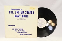 Us Navy Band Lp Vinyl Compliments Of The United States Navy Band - £13.94 GBP