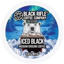 BLACK RIFLE COFFEE BREW OVER ICE ICED BLACK MEDIUM BLEND KCUPS 24CT - $660.73 MXN