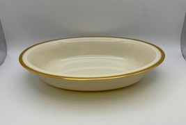 Lenox TUXEDO Gold Mark 9 3/4&quot; Oval Vegetable Serving Bowl - $54.99