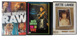 Stand Up Comedy 3 DVD Lot: Artie Lange, Eddie Murphy, Martin Lawrence, S... - $6.92