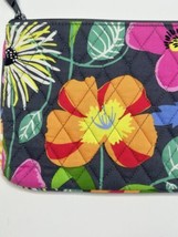 Vera Bradley Small Bag Zippered Pouch Jazzy Blooms Floral Multicolor - $18.86