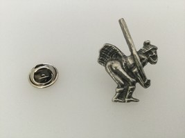 Caber Toss Pewter Lapel Pin Badge Handmade In UK - $7.50