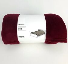Ikea TRATTVIVA Bedspread Dark Red  91x98&quot;  New 505.069.26 - €39,94 EUR