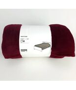 Ikea TRATTVIVA Bedspread Dark Red  91x98"  New 505.069.26 - $46.52