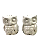 Owl Stoneware Set of Salt Pepper Shakers - £9.32 GBP