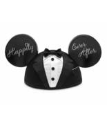 Disney Parks Mickey Mouse Happily Ever After Groom Ears Hat Wedding NEW - £31.30 GBP