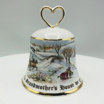 &quot;To Grandmother&#39;s House We Go&quot; Bone China Bell Royal Doulton Exclusive J... - $15.00