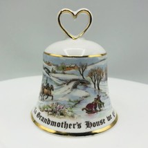 &quot;To Grandmother&#39;s House We Go&quot; Bone China Bell Royal Doulton Exclusive JC Penny - £11.85 GBP