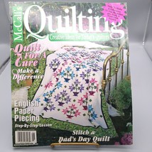 Vintage Craft Patterns, McCalls Quilting Magazine, June 2001 Stitch for a Cure - £13.45 GBP