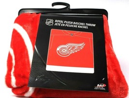 1 Ct The Northwest Company NHL Royal Plush Raschel Red Wings Throw Blanket - £29.02 GBP
