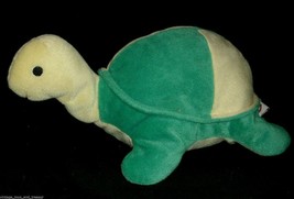 Ty 1996 B EAN Ie Buddies Pillow Pal Green Turtle Snap Stuffed Animal Plush Toy - $23.75