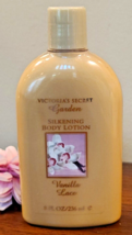 Victorias Secret Garden Vanilla Lace Silkening Body Lotion 8 Oz Retired - £30.47 GBP