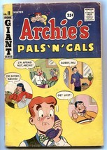 Archie&#39;s Pals &#39;n&#39; Gals #11 1959-Betty &amp; Veronics-Giant Issue- VG- - £46.63 GBP