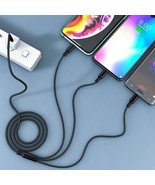 Cable 3 IN 1 type C, iphone, micro USB | xiaomi / samsung / note / poco - £9.40 GBP