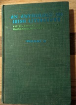 An Anthology of Irish Literature Vol II David Greene 1974 NYU Press - $9.89