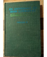 An Anthology of Irish Literature Vol II David Greene 1974 NYU Press - $9.89