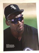 Michael Jordan magazine pinup picture Chicago White Sox - £3.86 GBP