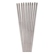 D.Line Stainless Steel Chopsticks (Set of 5) - £16.45 GBP