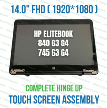 821178-001 HP EliteBook 840 G3 FHD LCD Touch Screen Digitizer Complete Assembly - £112.36 GBP