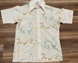 Vintage Shantung by Van Heusen Shirt Men’s Size L Made in Taiwan ROC Hor... - $39.89
