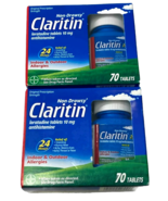 24Hr Non Drowsy Allergy 10mg 70 Tablet ( 2 pack ) Exp 11/2025+ - $22.90 CAD