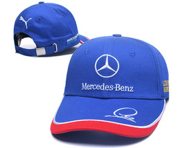 Embroidered Mercedes Benz Racing hat in blue - $29.99