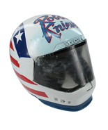 Robbie Knievel Original 1/1 Steve Kaufman Hand Painted Helmet Caesars Ar... - £11,923.67 GBP