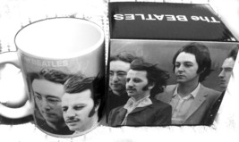 The Beatles &quot;Four Faces&quot; Coffee Mug. Official New In Box B&amp;W - £20.04 GBP