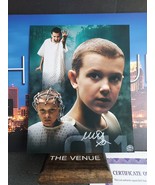 Millie Bobby Brown (Stranger Things Actress) Signed 8x10 photo AUTO w/COA - £48.40 GBP