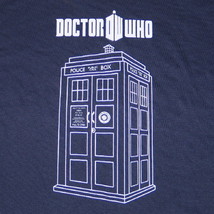 Doctor Who TV Series Tardis Vector Graphic T-Shirt Size Small NEW UNWORN - £10.91 GBP