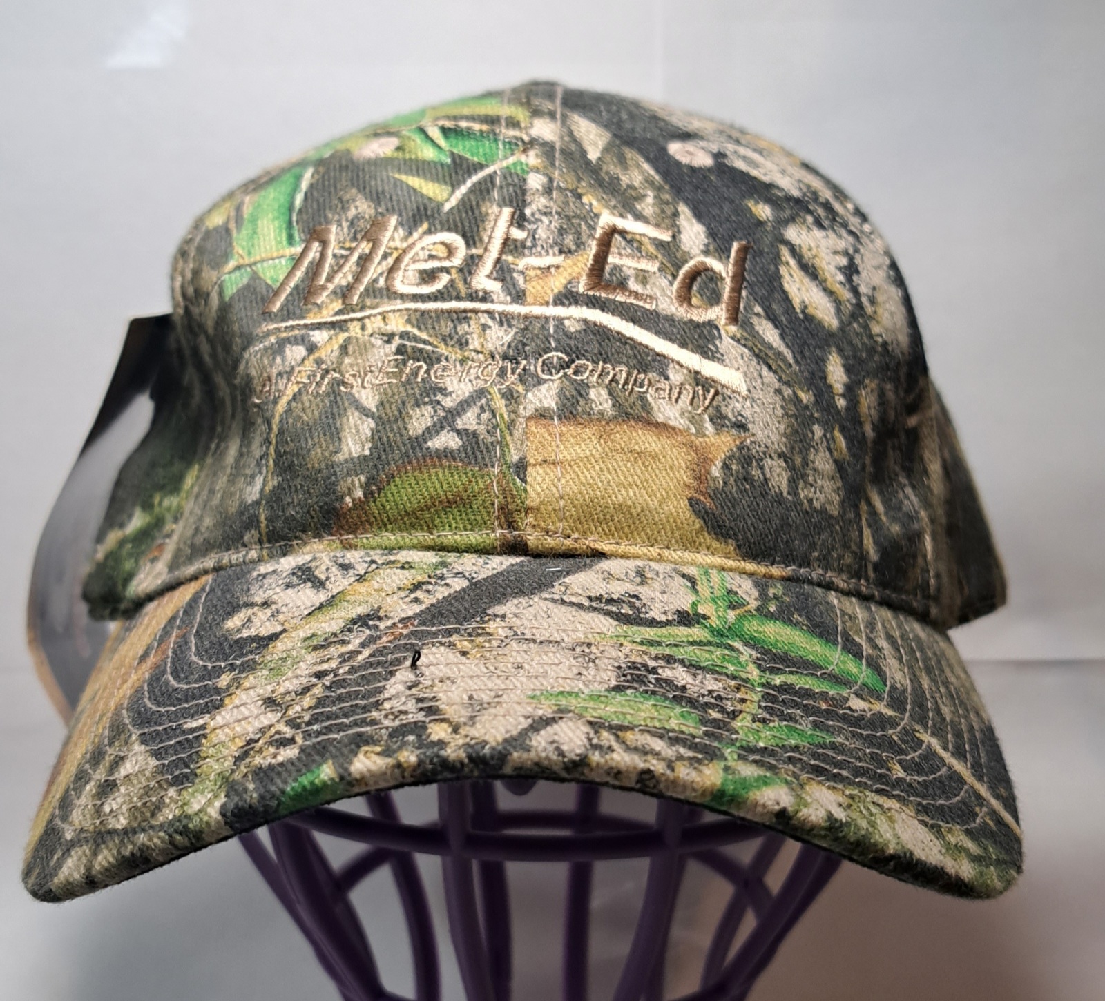 Mossy Oak Camo Camoflauge Met-Ed Hat baseball hat cap Adjustable NEW - $14.97