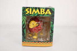 Vintag Simba Lion King Christmas Ornament First Issue 1995 Disney Grolier In Box - £15.10 GBP