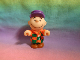 Vintage 1989 McDonald&#39;s Peanuts Charlie Brown Farm Replacement Figure - as is - £1.34 GBP