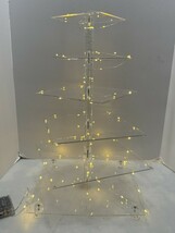 Vdomus 6-Tier Acrylic Cup cake Stand Display Tower with LED String Lights - $437.25 MXN