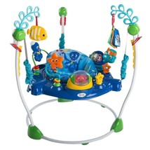 Baby Bouncer Jumper Activity Center Swivel Toys Sounds Toy Station Seat Ocean - £112.95 GBP