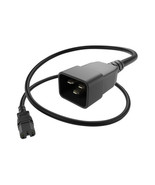 UNC Group PWCD-C15C20-15A-08F-BLK POWER CORD C15 - C20, 14AWG, 15AMP, 25... - $836.41 MXN