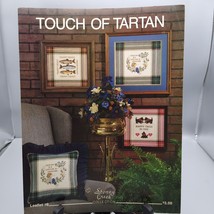 Vintage Cross Stitch Patterns, Touch of Tartan, 1985 Stoney Creek Collection - £6.18 GBP