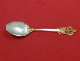 Grande Baroque Gold Accents by Wallace Sterling Infant Feeding Spoon Custom - $88.11
