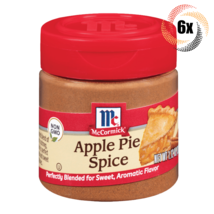 6x Shakers McCormick Apple Pie Spice Seasoning | 1.12oz | Sweet Aromatic Flavor - £39.96 GBP