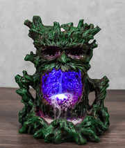 Dendritic Greenman Tree Man Ent Backflow Incense Burner With LED Light F... - £26.37 GBP