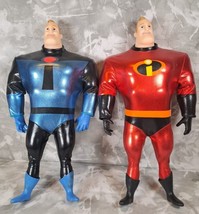 2-Jakks Disney INCREDIBLES Mr Incredible 13&quot; Figure  Blue And Red - £15.10 GBP