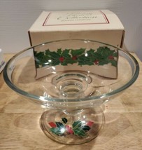 1981 Avon Holiday Hostess Collection Holiday Compote in Original Box  - $9.74
