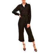 ONE TEASPOON Womens Jumpsuit Classy Comofrtable Black Size S - £50.39 GBP